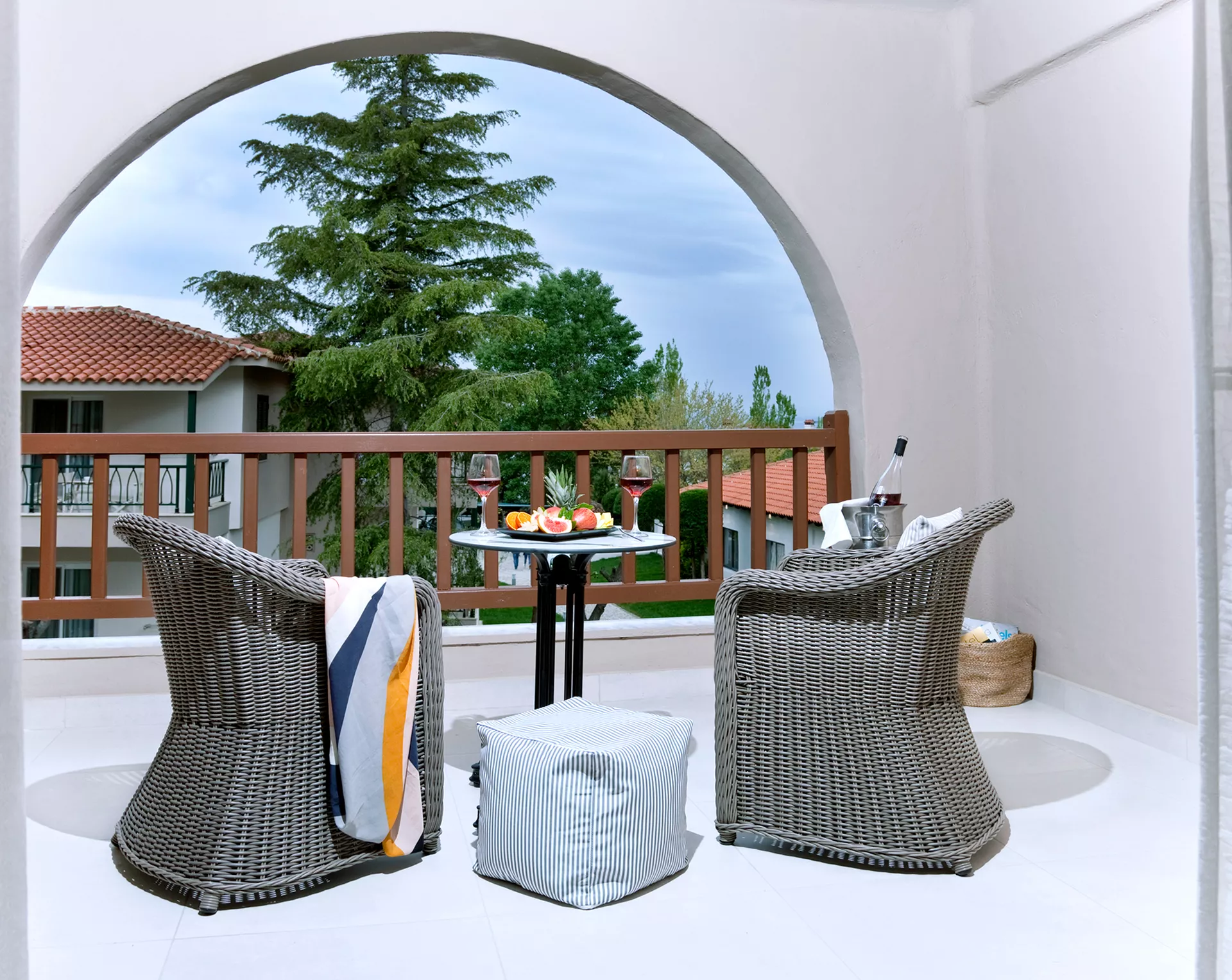 acrotel athena pallas - junior suite terasa